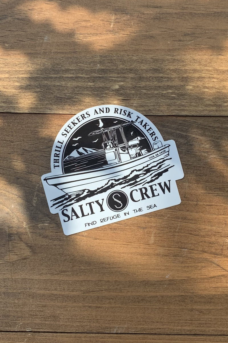 Boat With a View Sticker