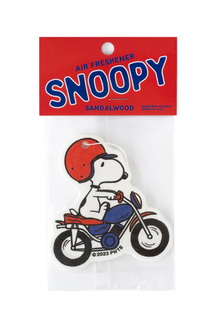 Snoopy Motorcycle Air Freshener