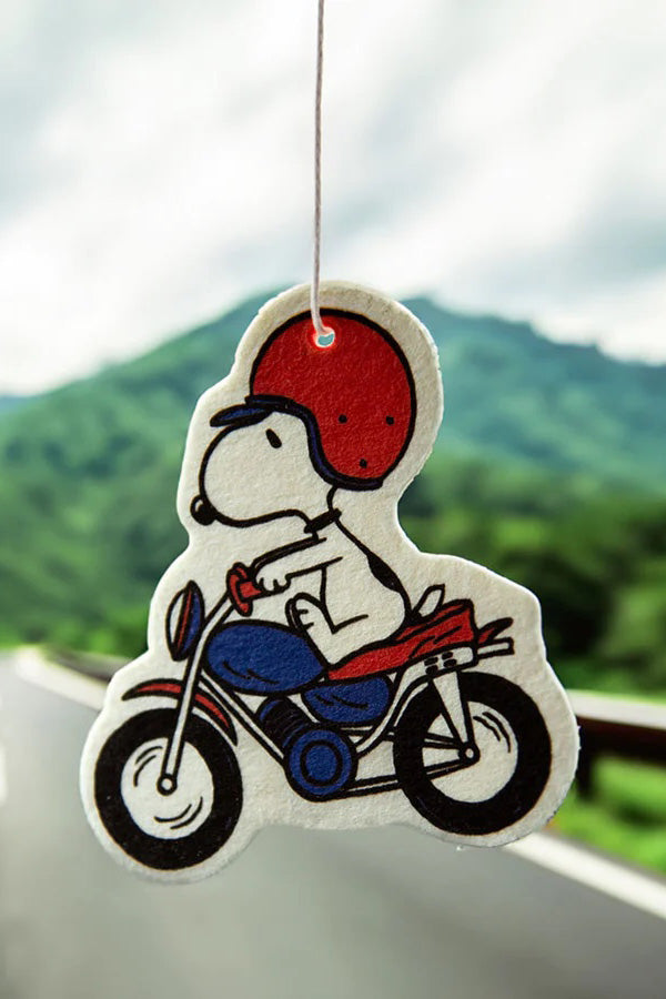 Snoopy Motorcycle Air Freshener