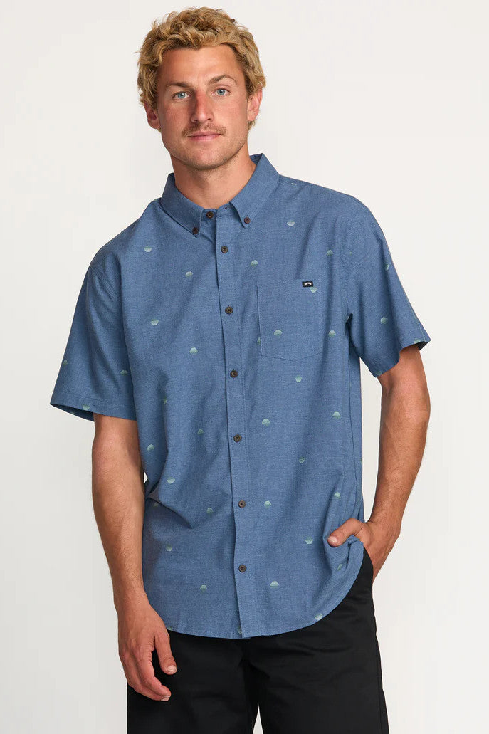 All Day Jacquard 3 S/S Woven