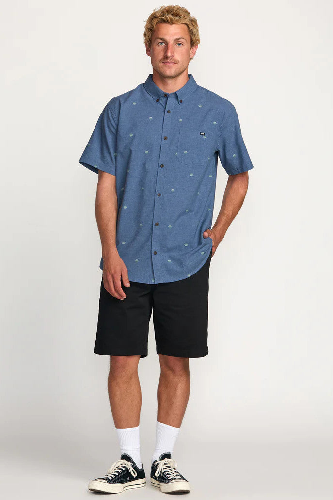 All Day Jacquard 3 S/S Woven