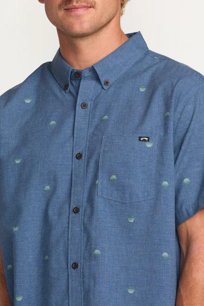 All Day Jacquard 3 S/S Woven