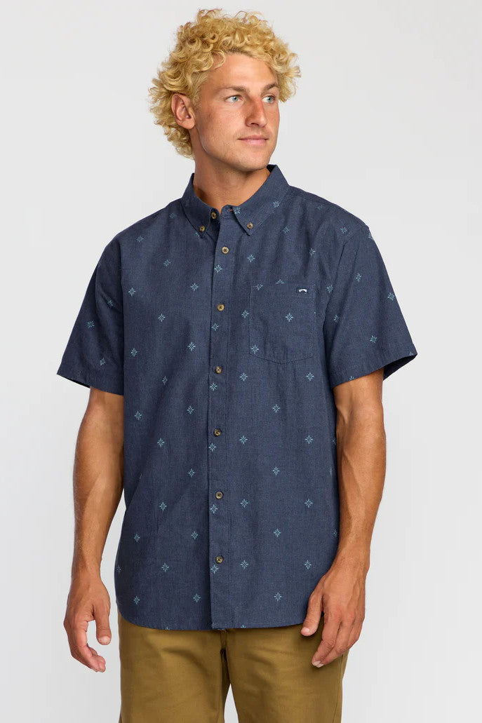 All Day Jacquard 3 S/S Woven