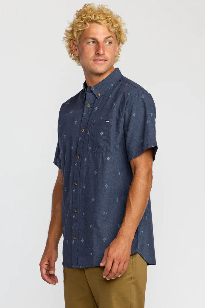 All Day Jacquard 3 S/S Woven