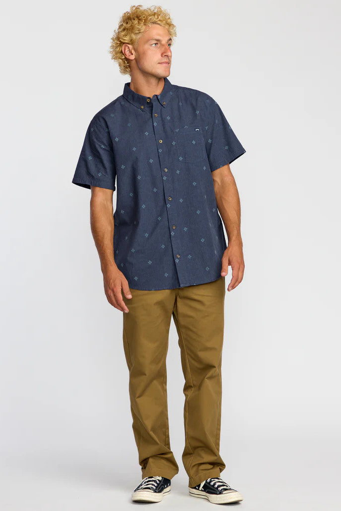 All Day Jacquard 3 S/S Woven