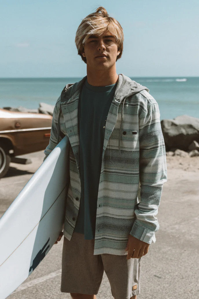 Baja 2 Hooded Flannel