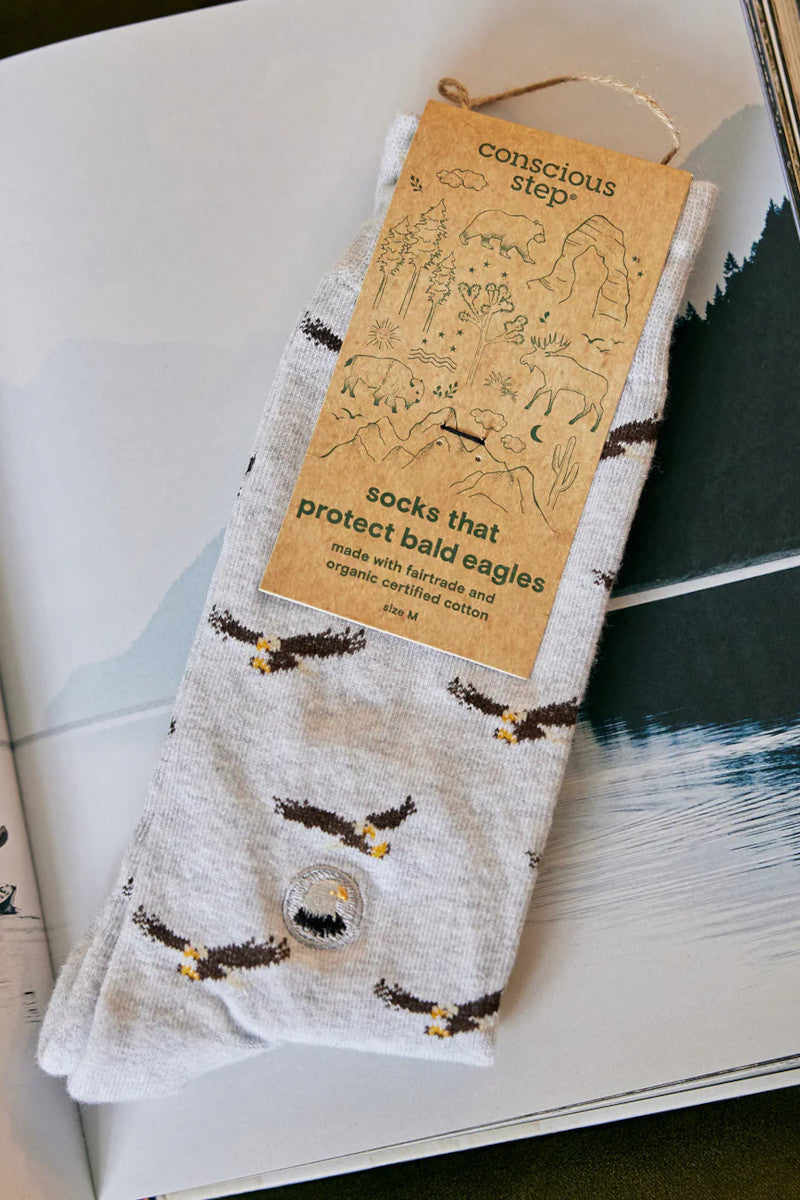 Socks that Protect Bald Eagles