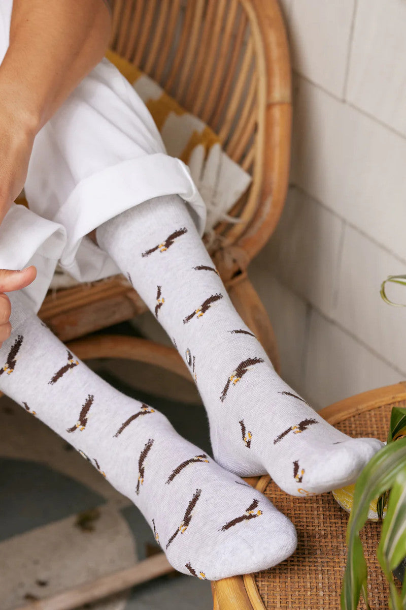 Socks that Protect Bald Eagles