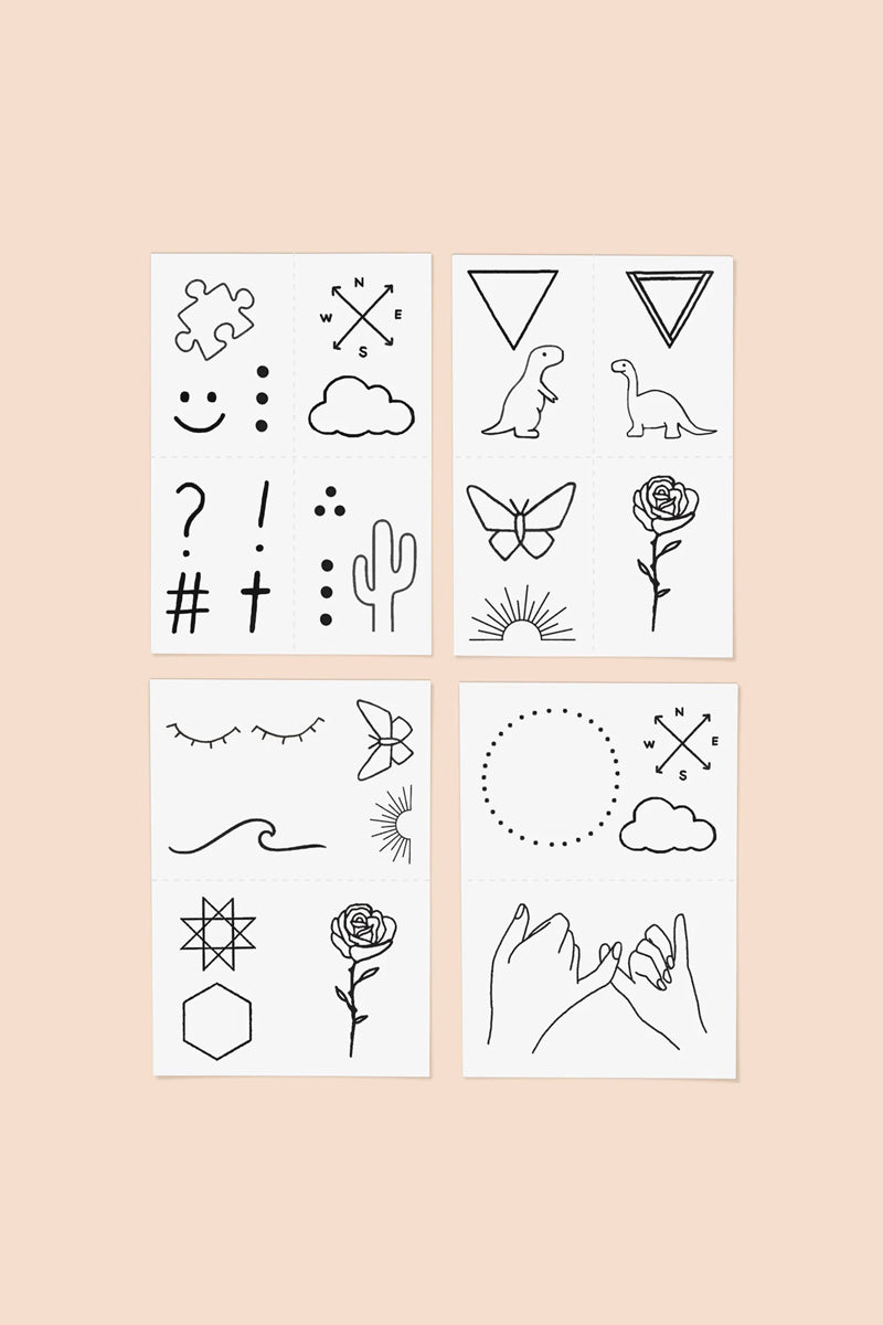 Barely There Temporary Tattoos
