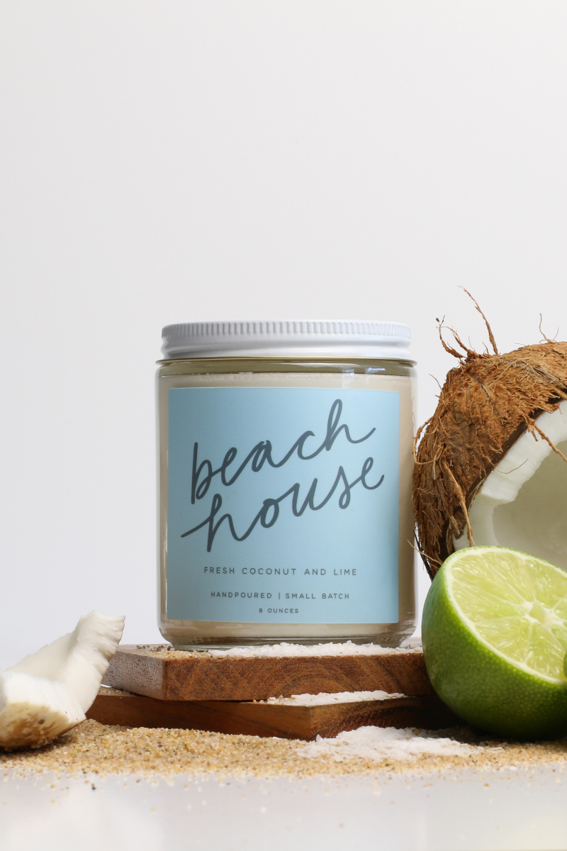 Beach House Soy Candle
