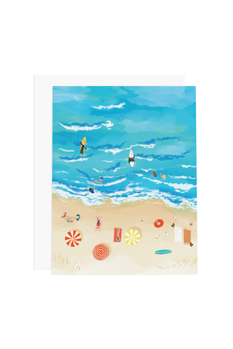 Beach People Card