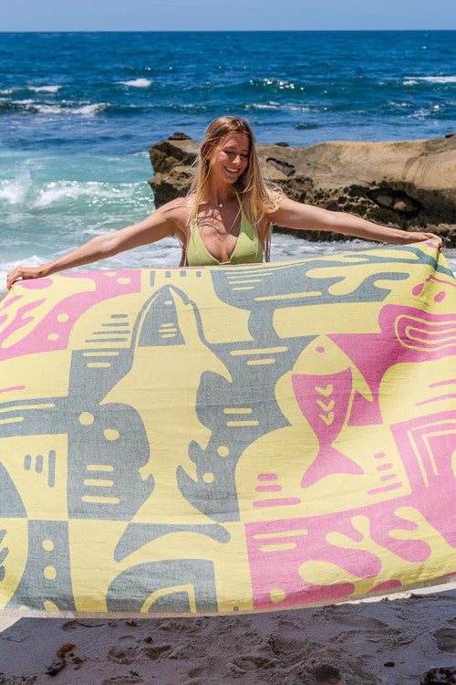 Sandcloud Belize Reef Large Towel