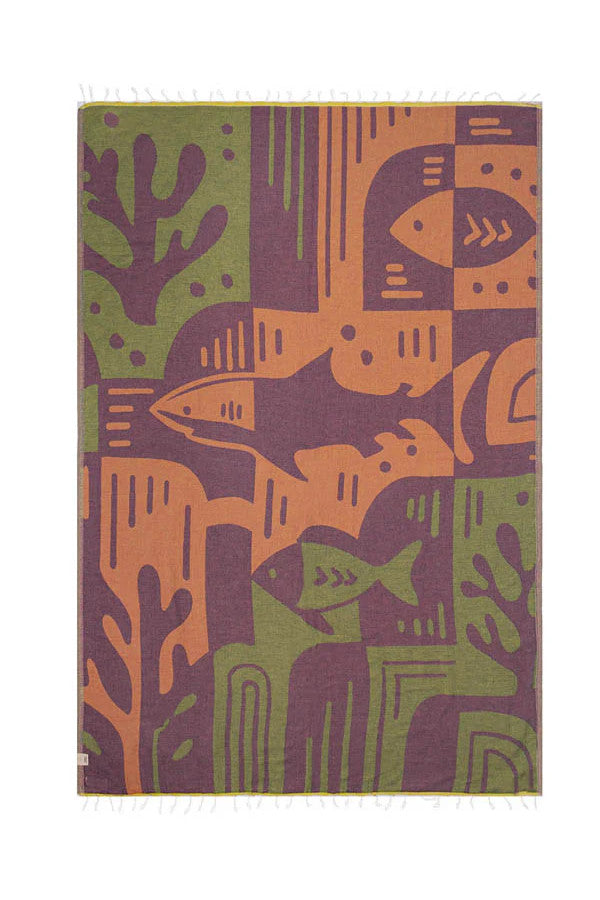 Sandcloud Belize Reef Large Towel