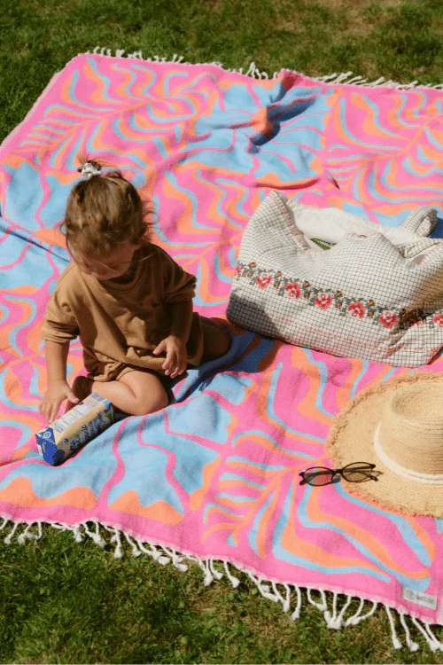 Sandcloud Painted Daisies Blanket