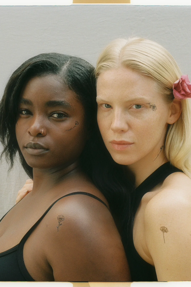 Blooming Temporary Tattoos