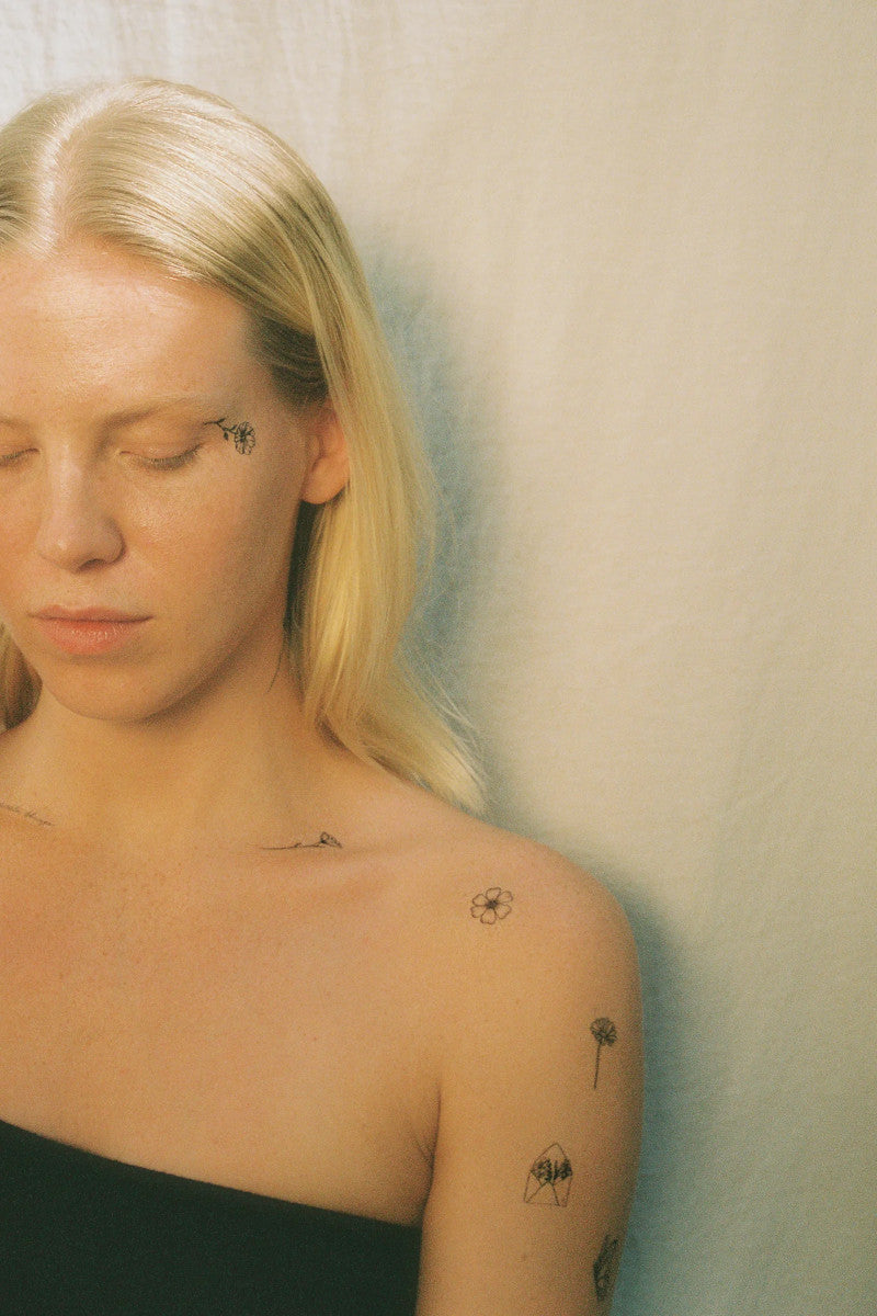 Blooming Temporary Tattoos