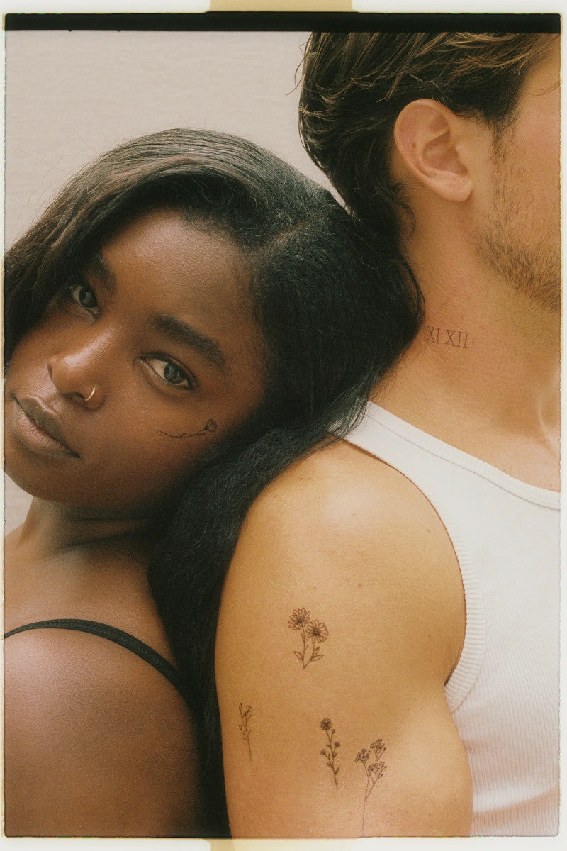 Blooming Temporary Tattoos