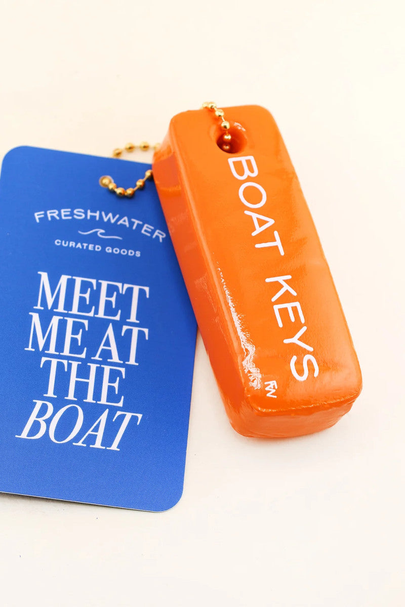 Boat Keys Floating Keychain