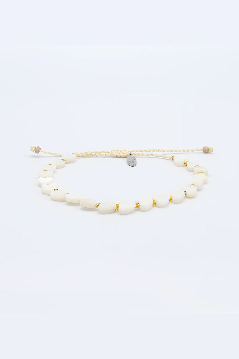 Mother of Pearl Heart Bracelet