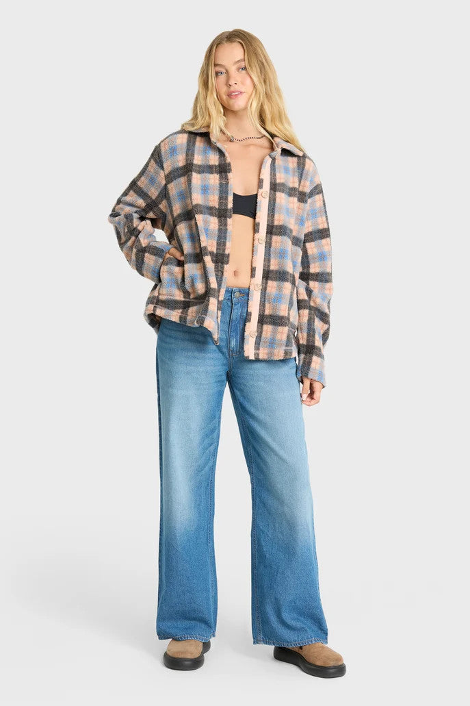 Breezy Sherpa Shacket