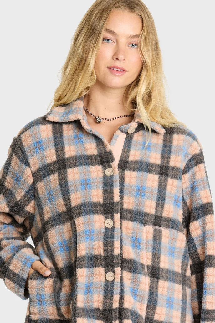 Breezy Sherpa Shacket