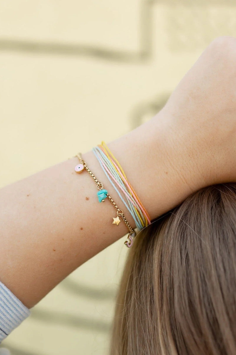 Pura Vida Brights String Bracelet