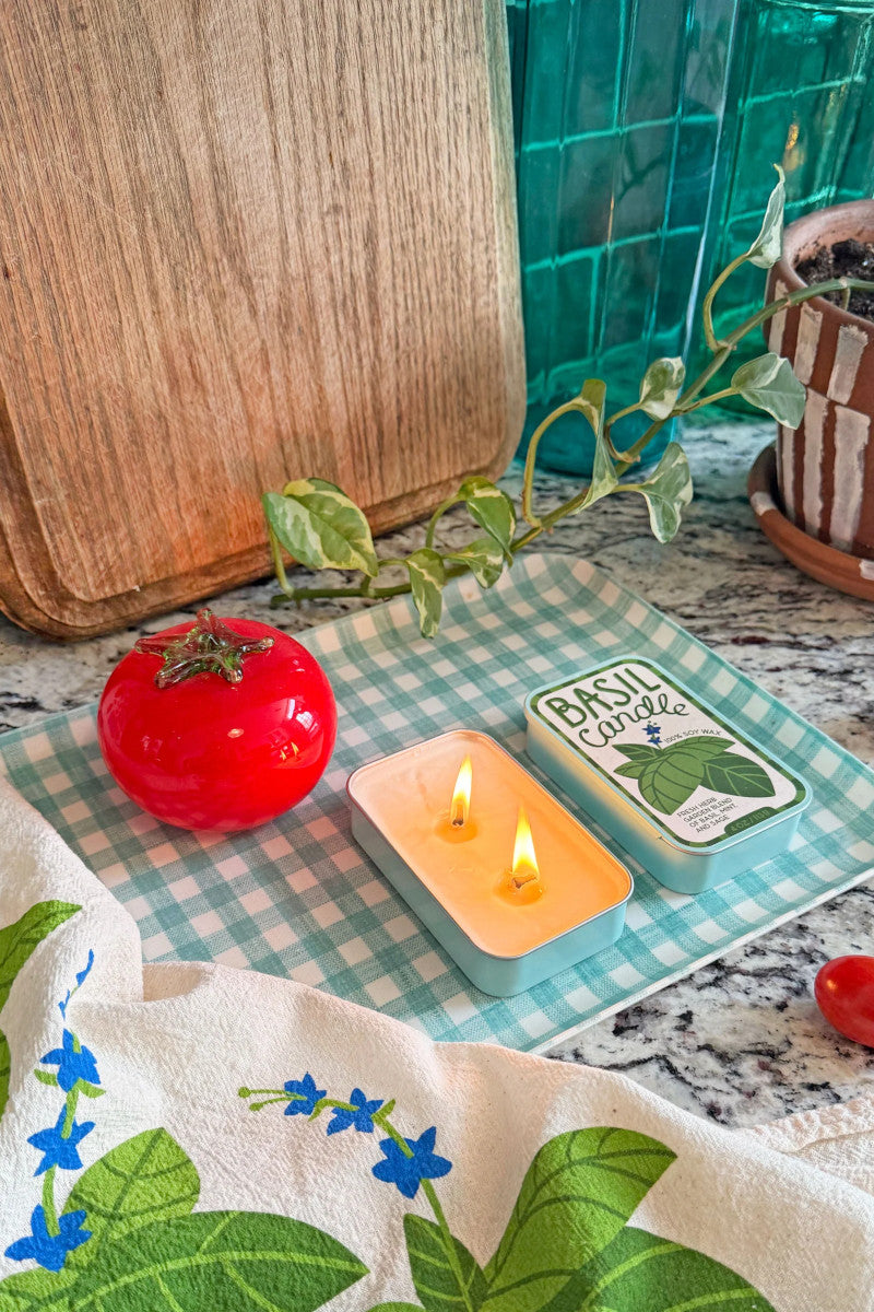 Basil Candle