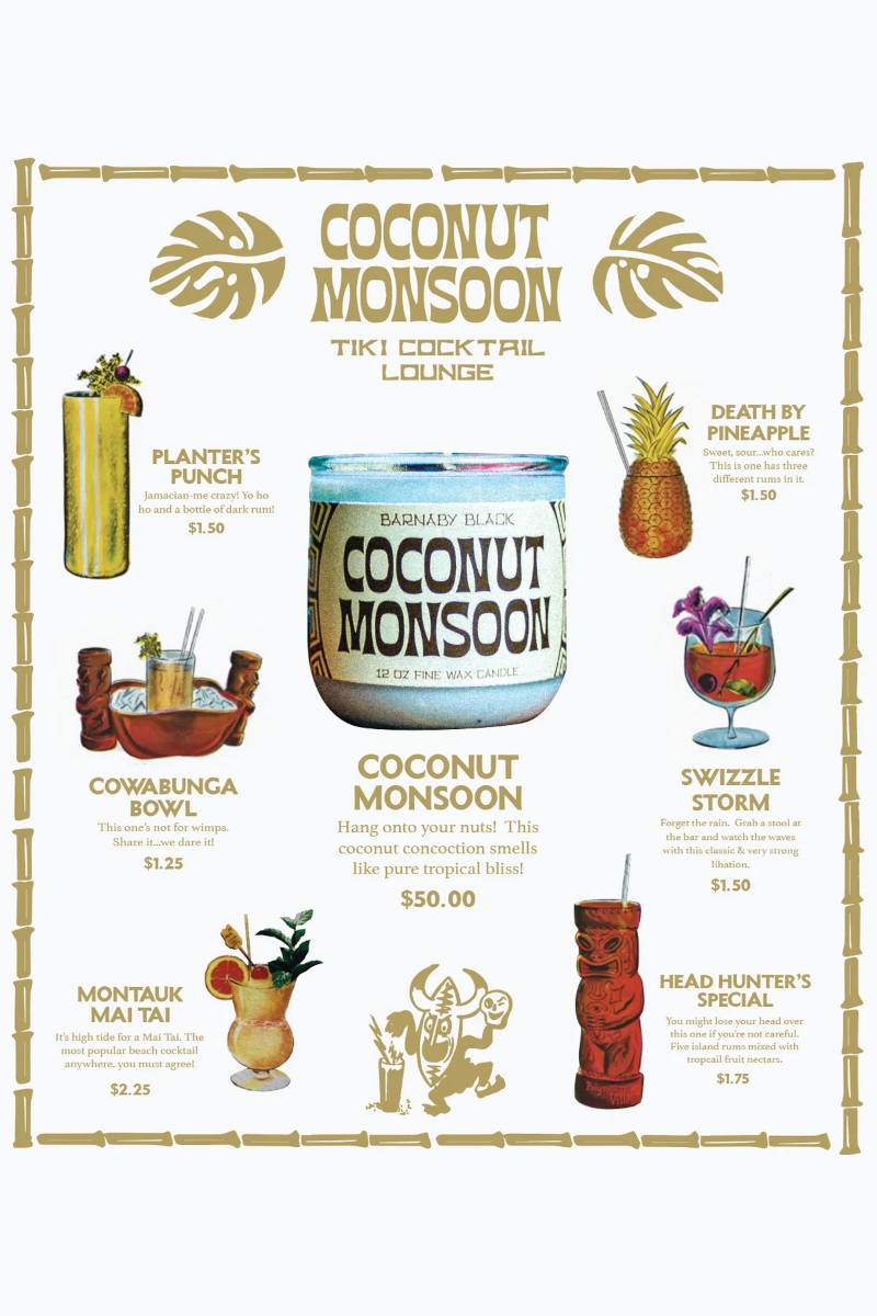 Coconut Monsoon Candle