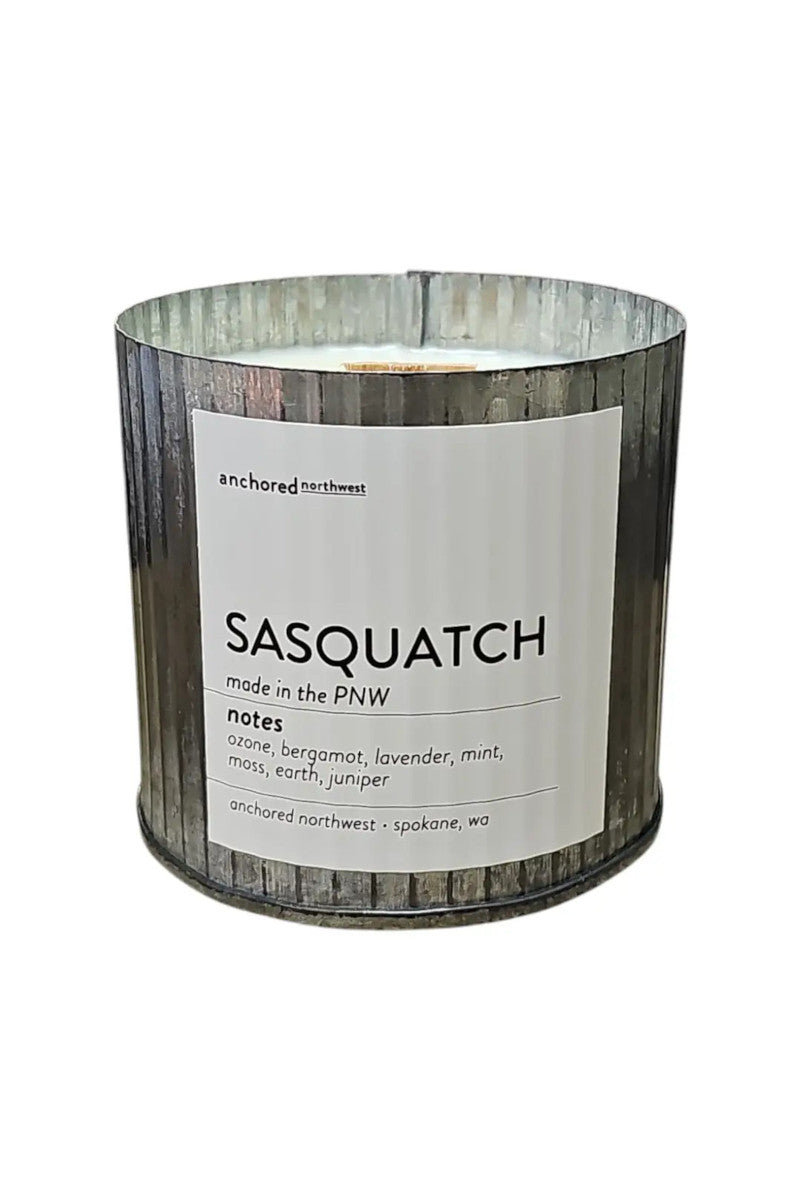 Sasquatch Rustic Candle
