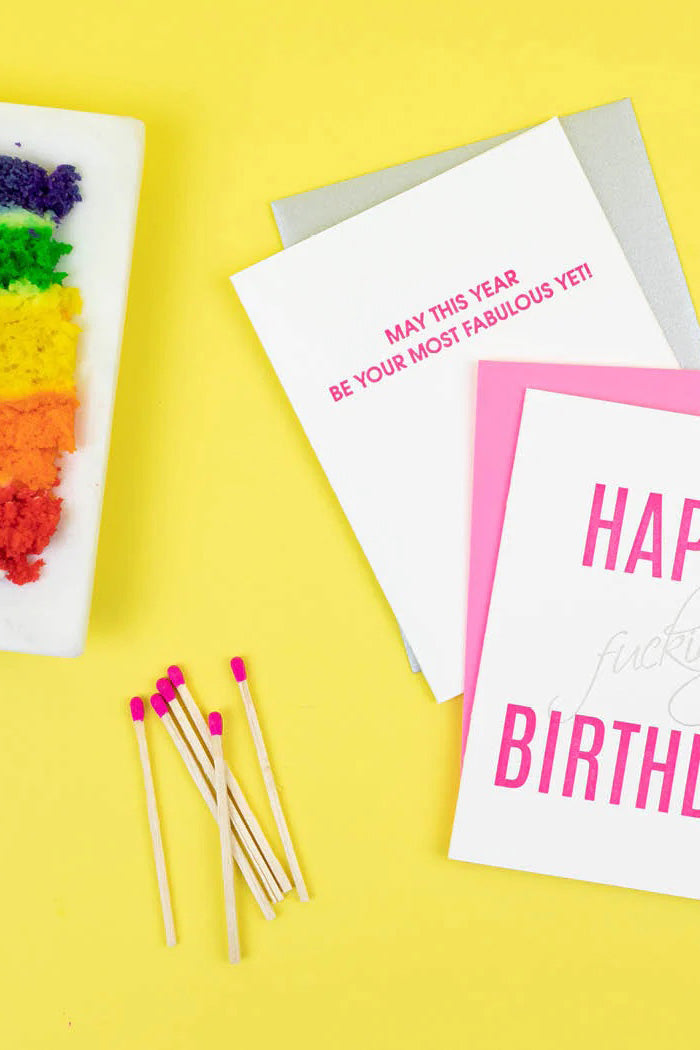 Most Fabulous Year Card