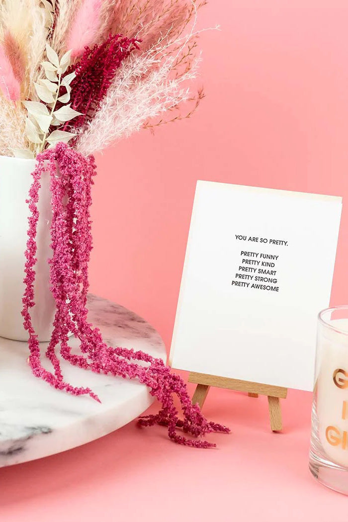 So Pretty Card