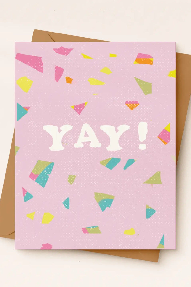 Yay Confetti Card