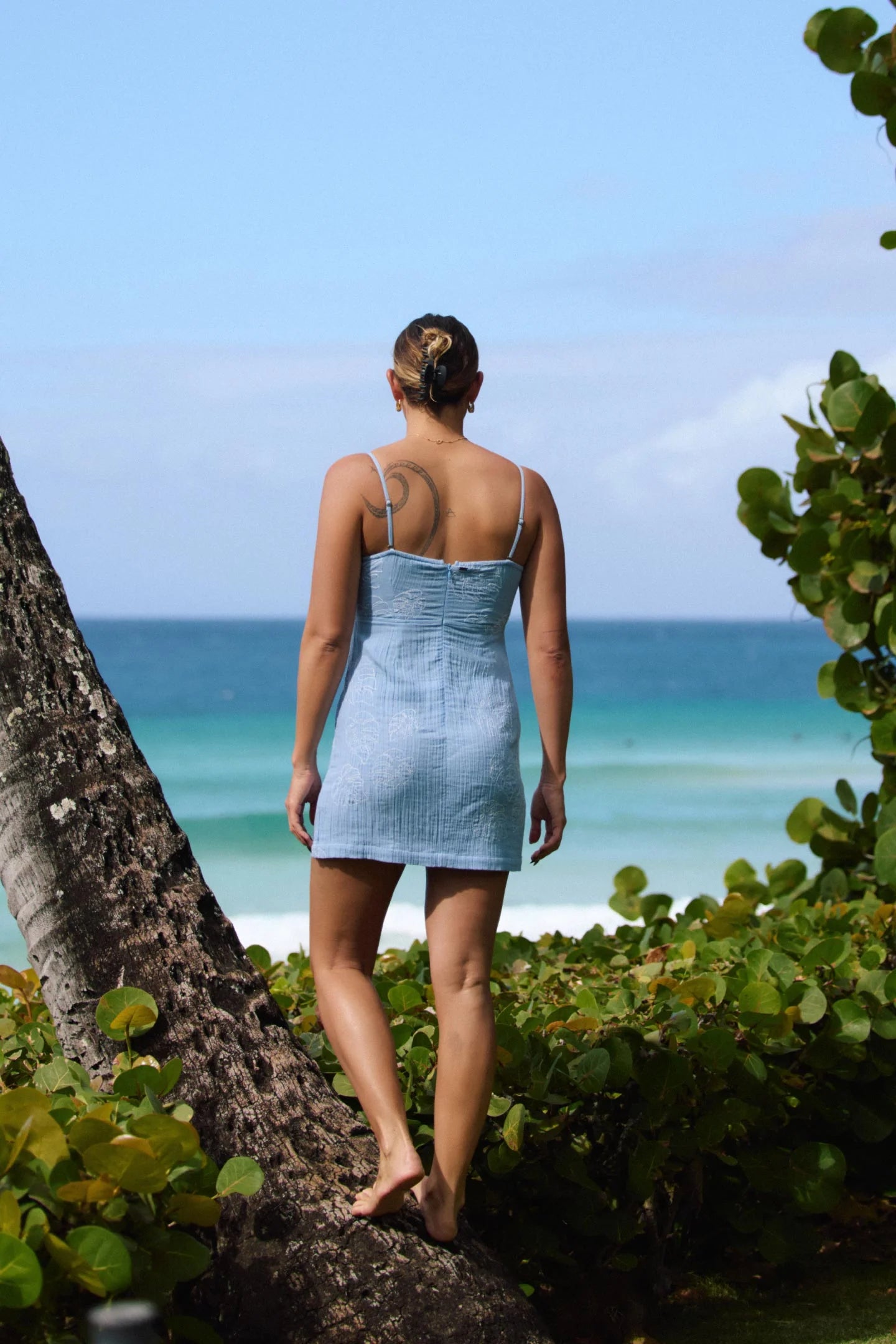 Cassie Monstera Dress