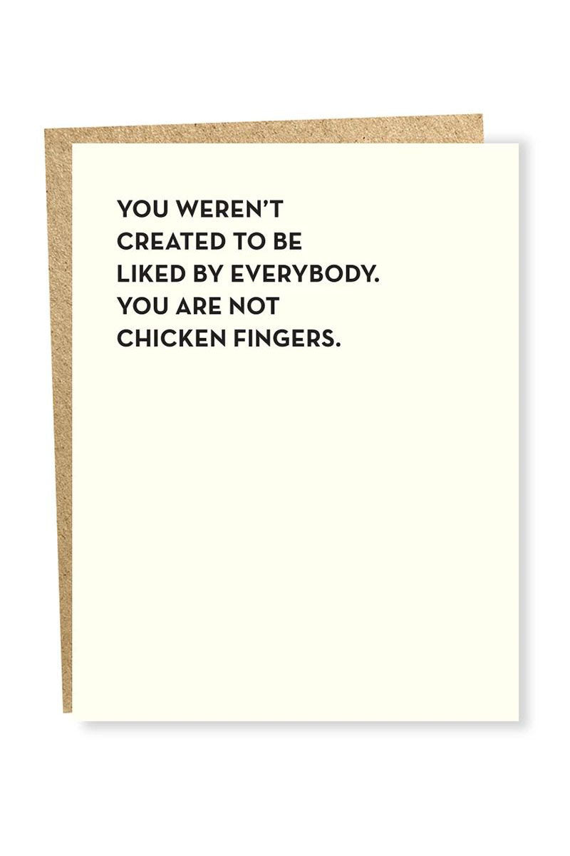 Chicken Fingers Card