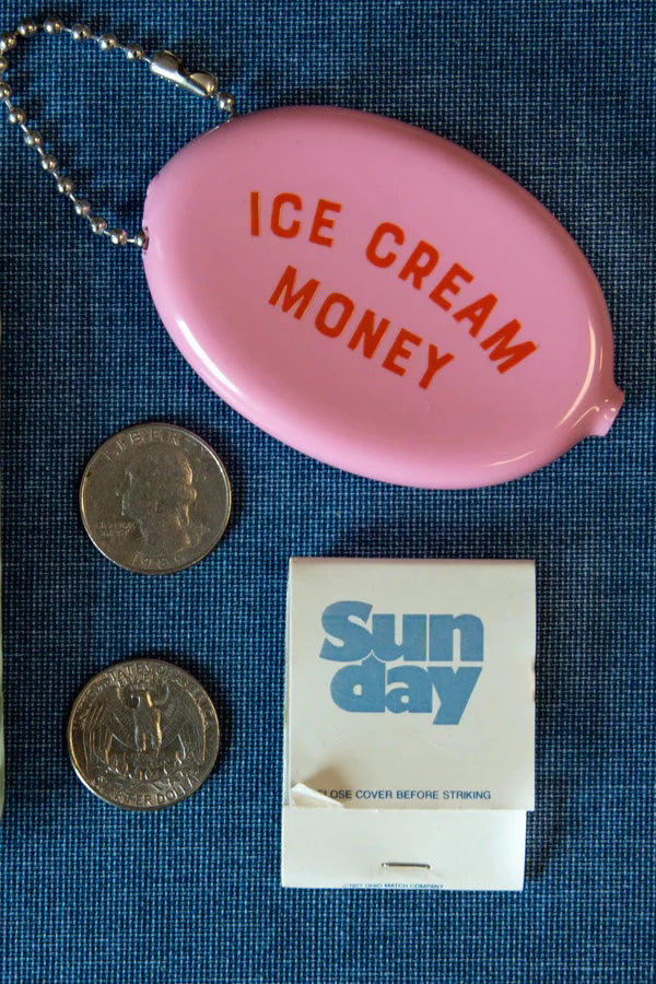 Ice Cream Money Coin Pouch