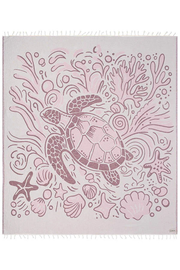 Sandcloud Coral Turtle XL Towel