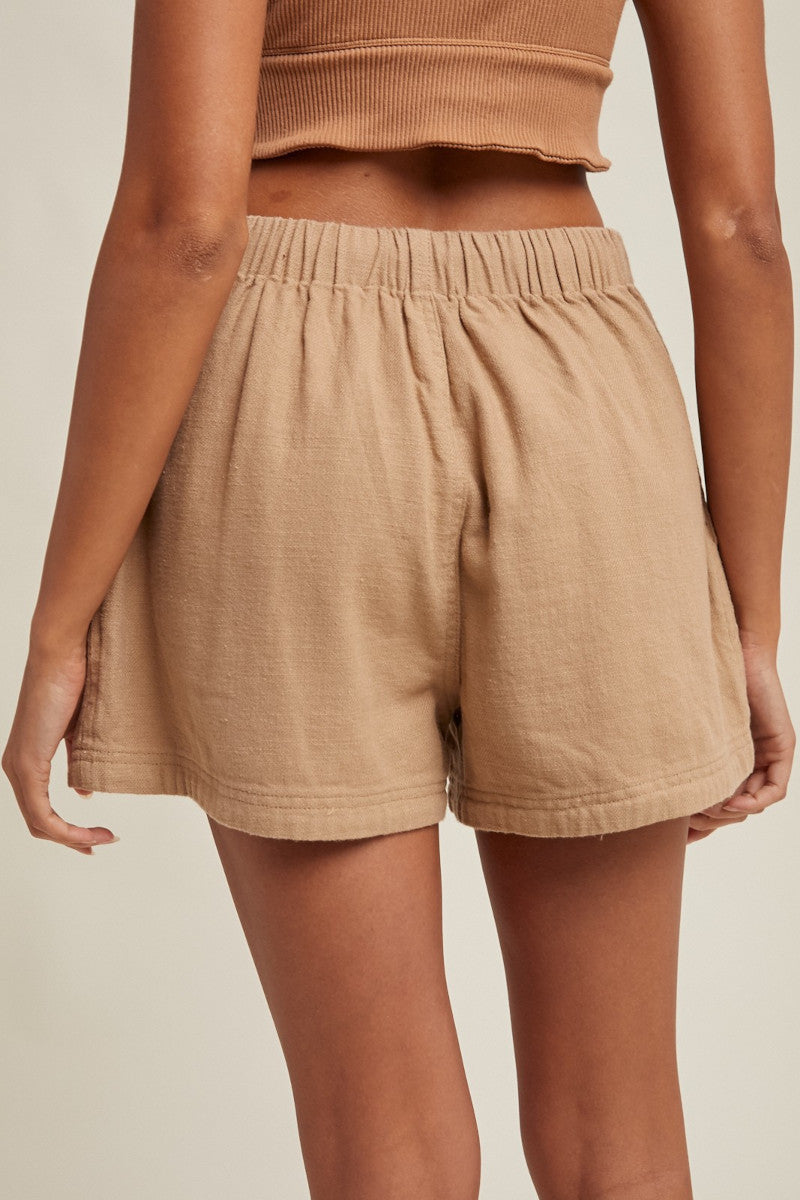 Cotton Twill Shorts