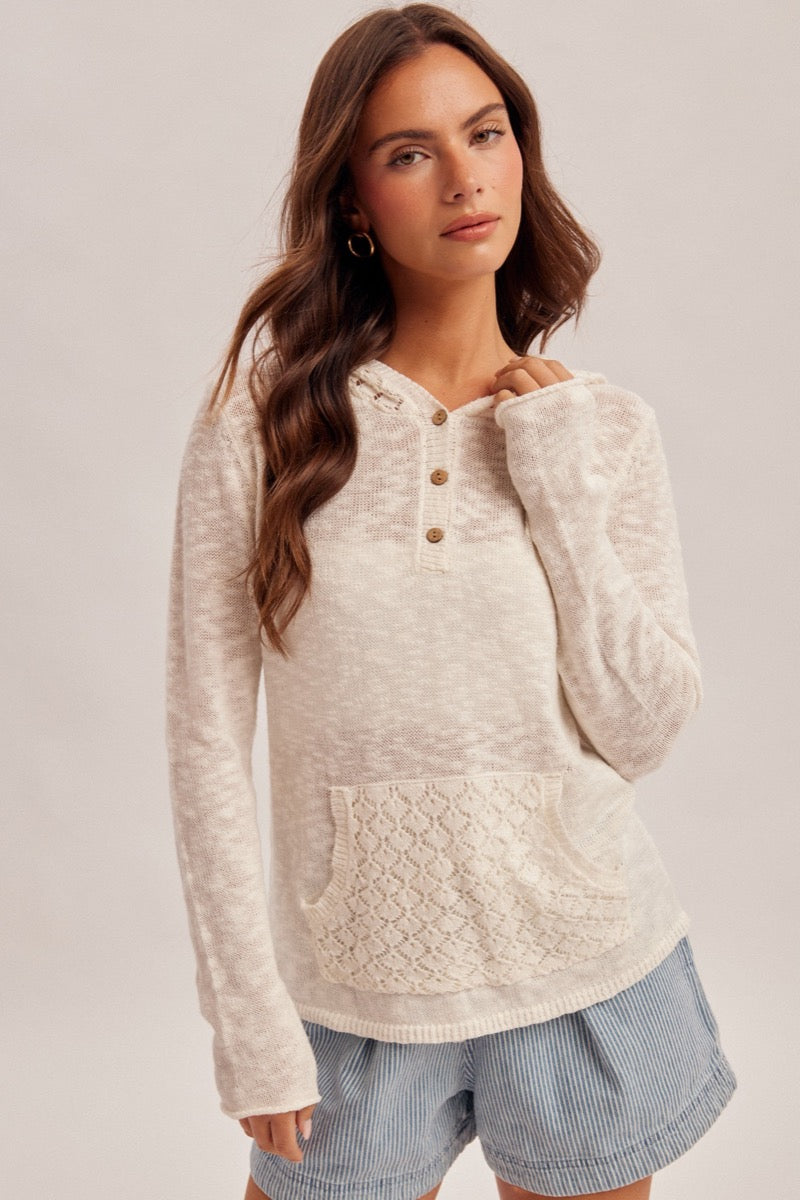 Crochet Henley Top