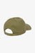 Green baseball cap on a white background
