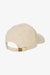 Beige baseball cap on a white background