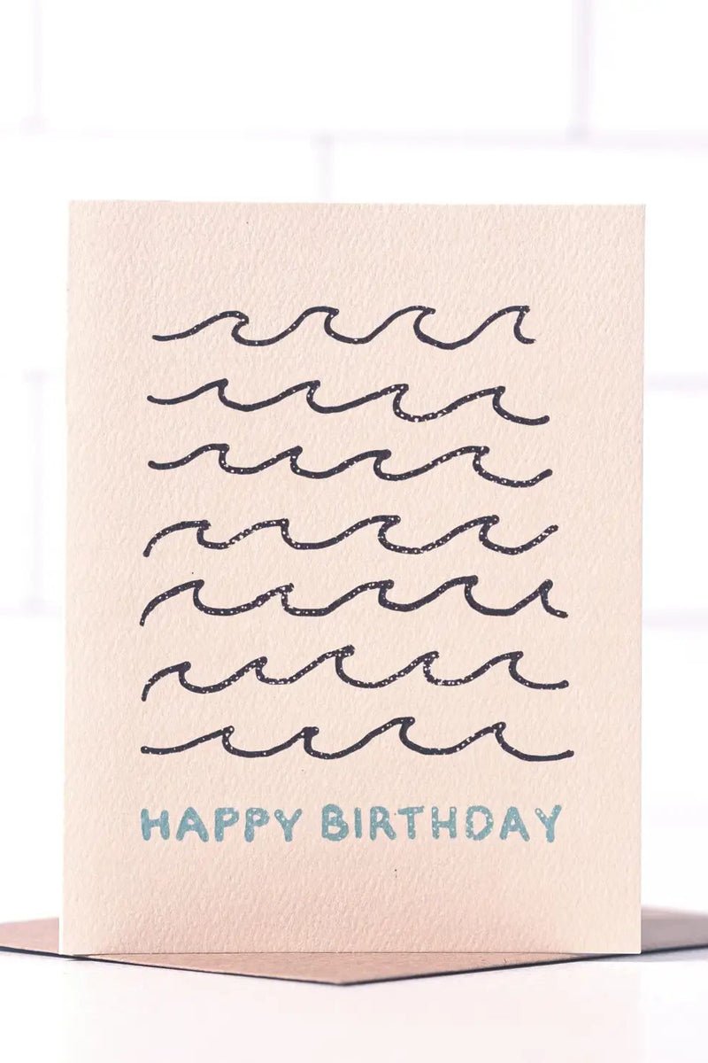 Birthday Wave Card