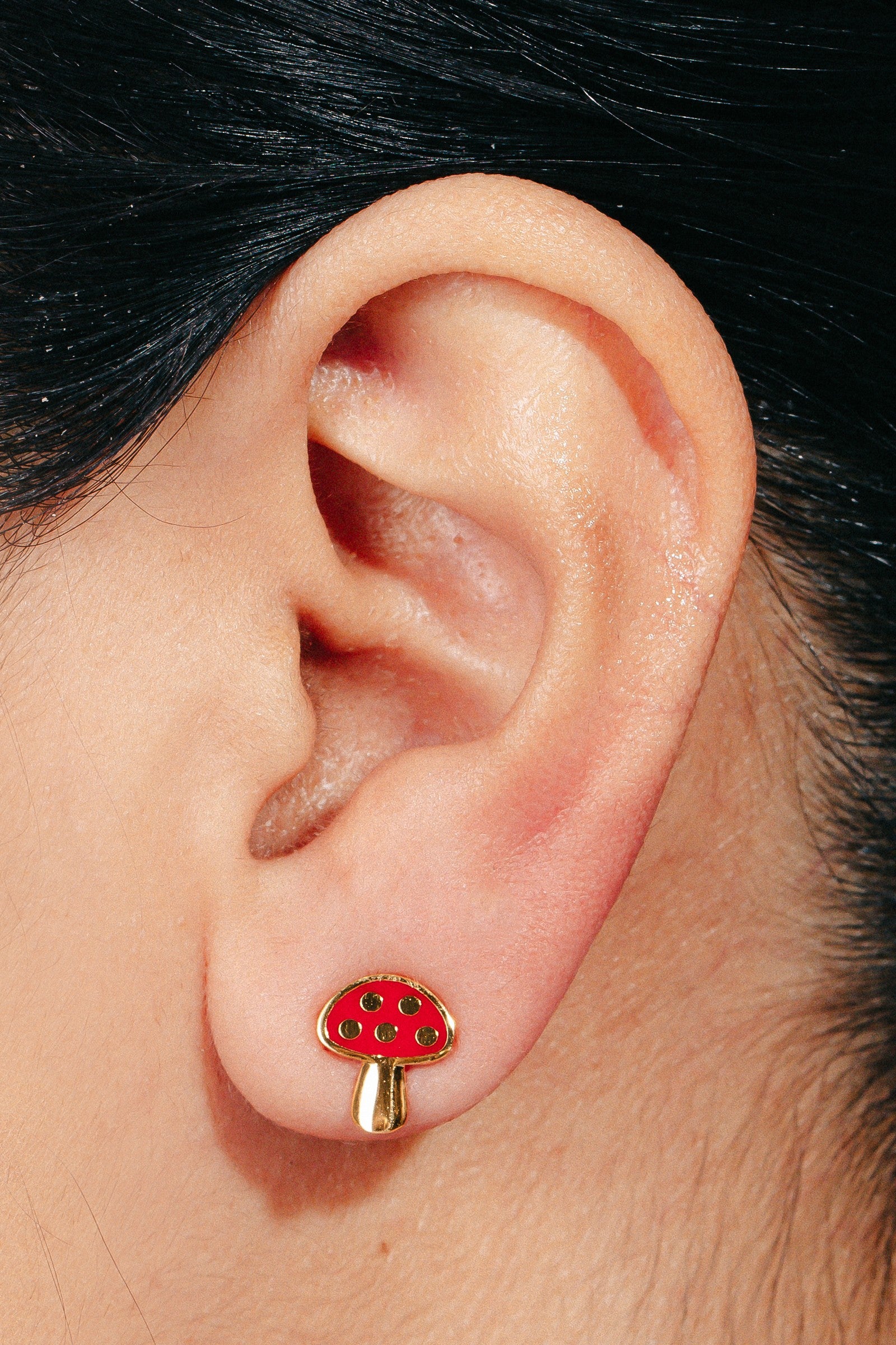 Mushroom Earrings