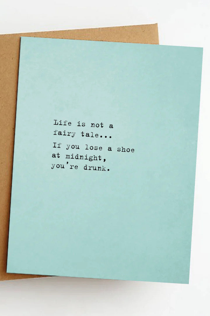 Fairy Tale Drunk Card