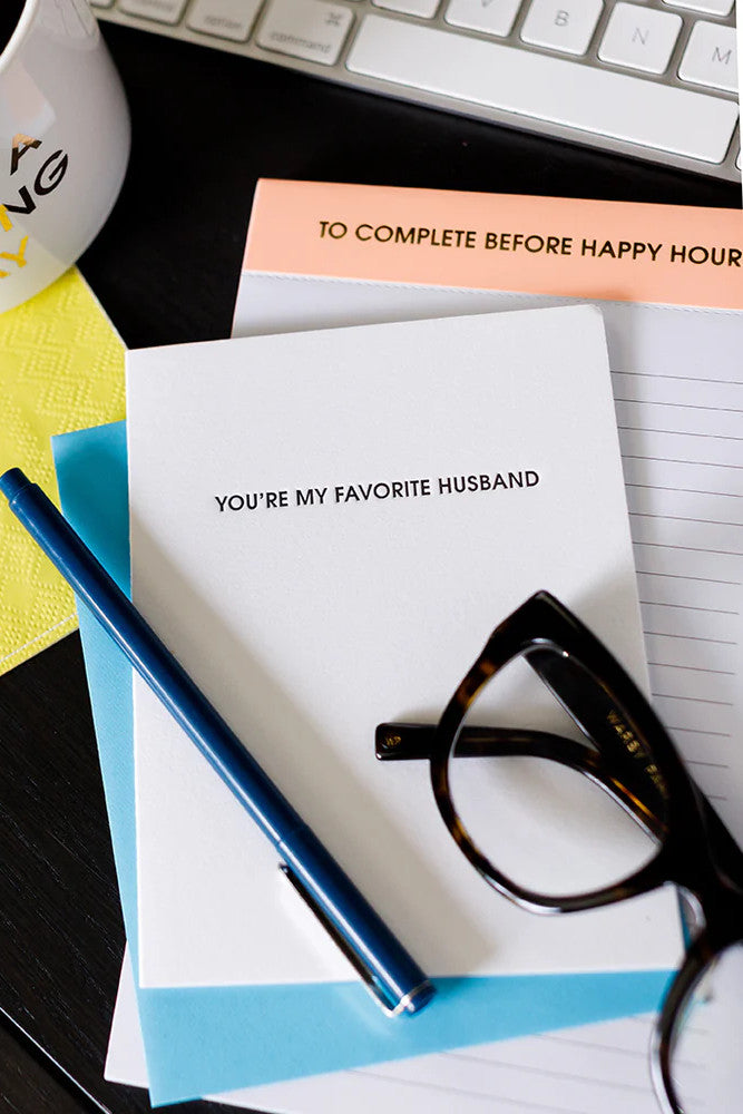Favorite Husband Card
