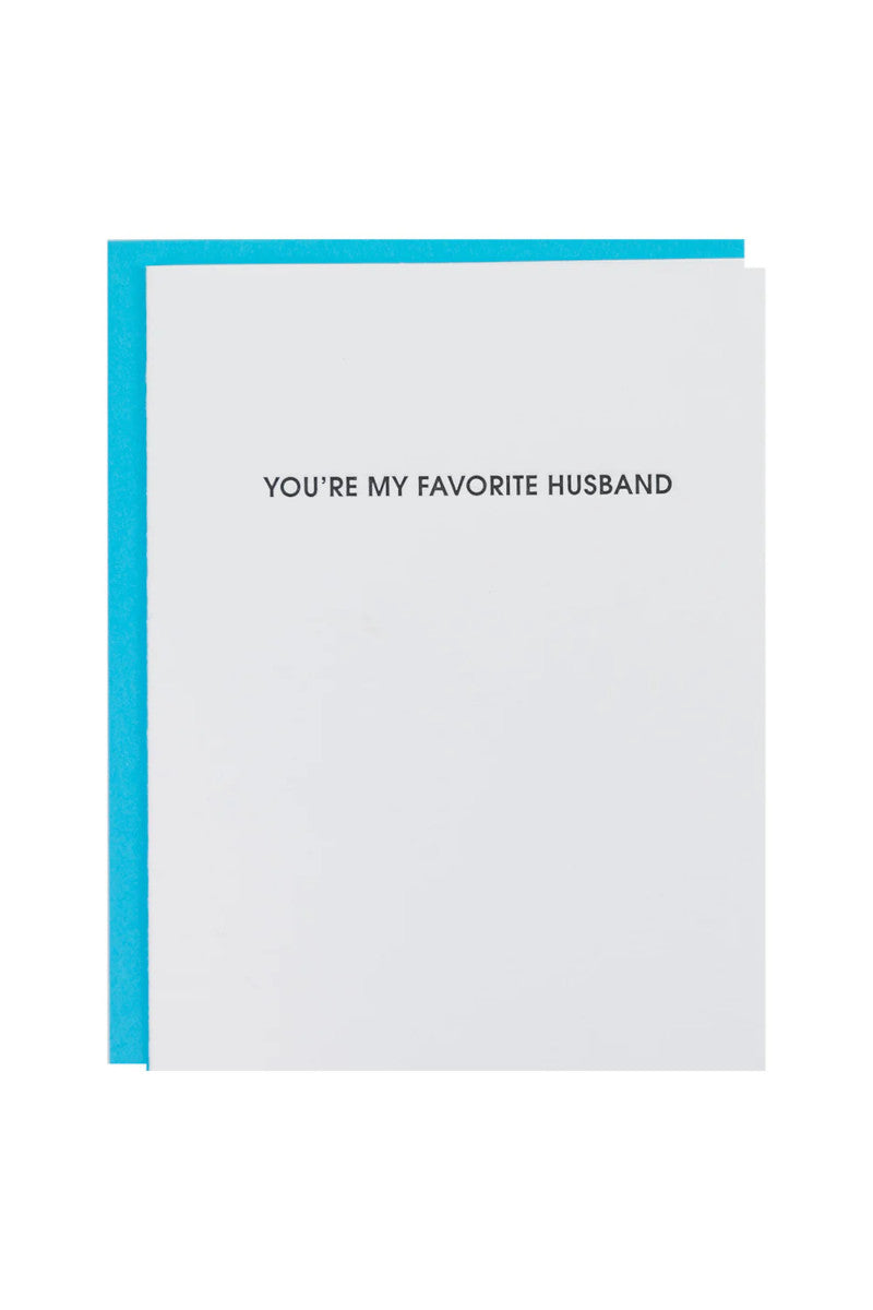 Favorite Husband Card