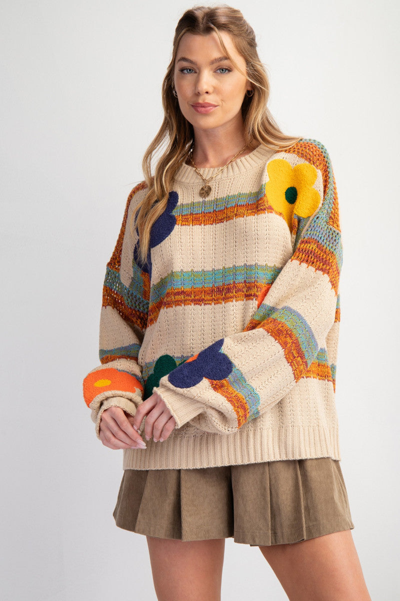 Flower Patch Sweater