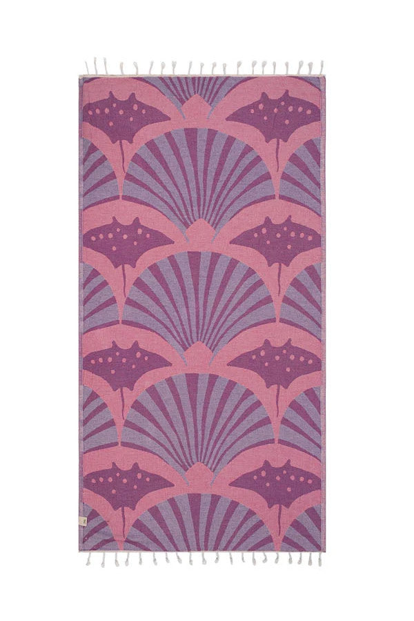 Sandcloud Geo Manta Rays Towel