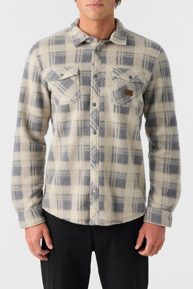 Glacier Plaid High Pile Shirt