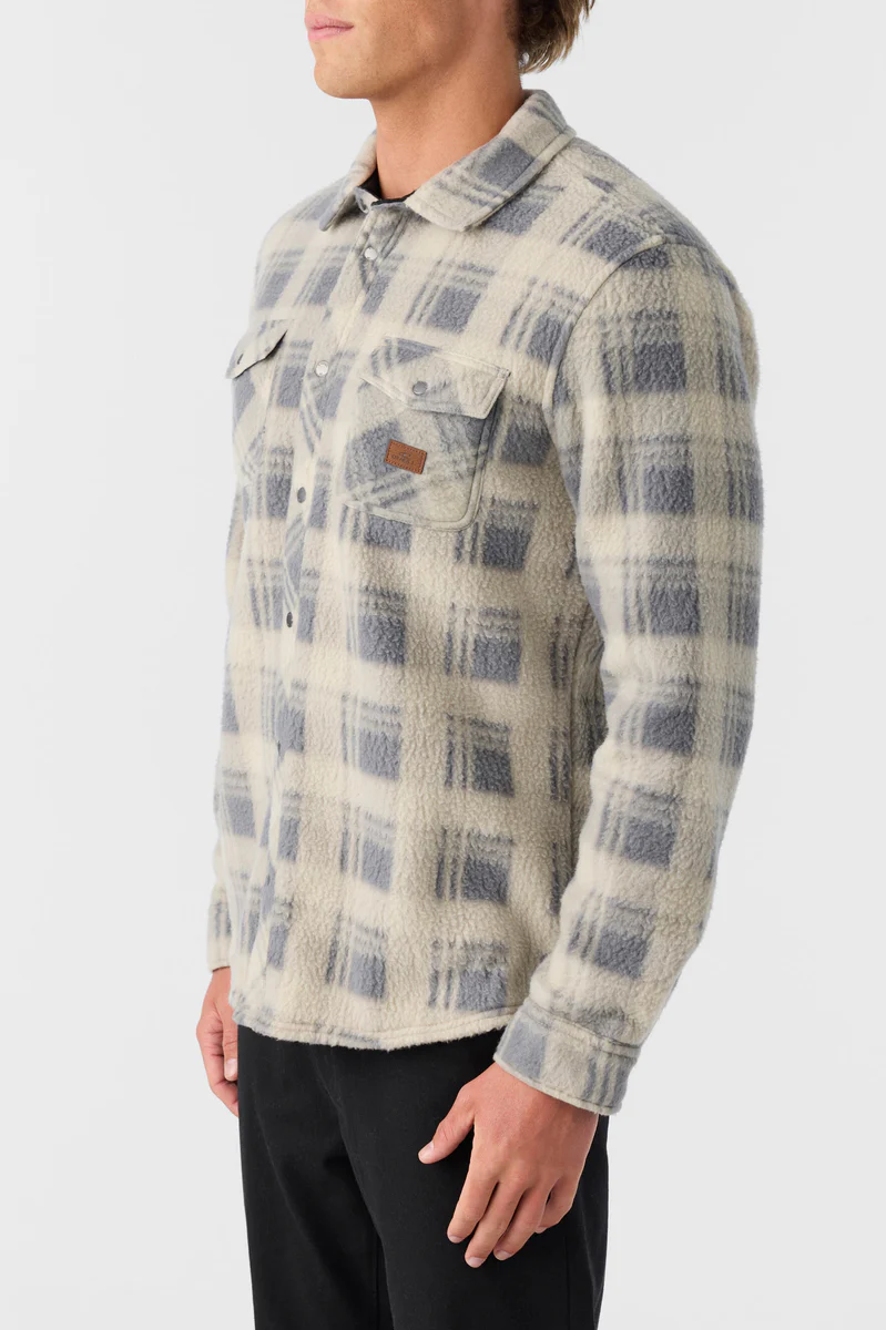 Glacier Plaid High Pile Shirt