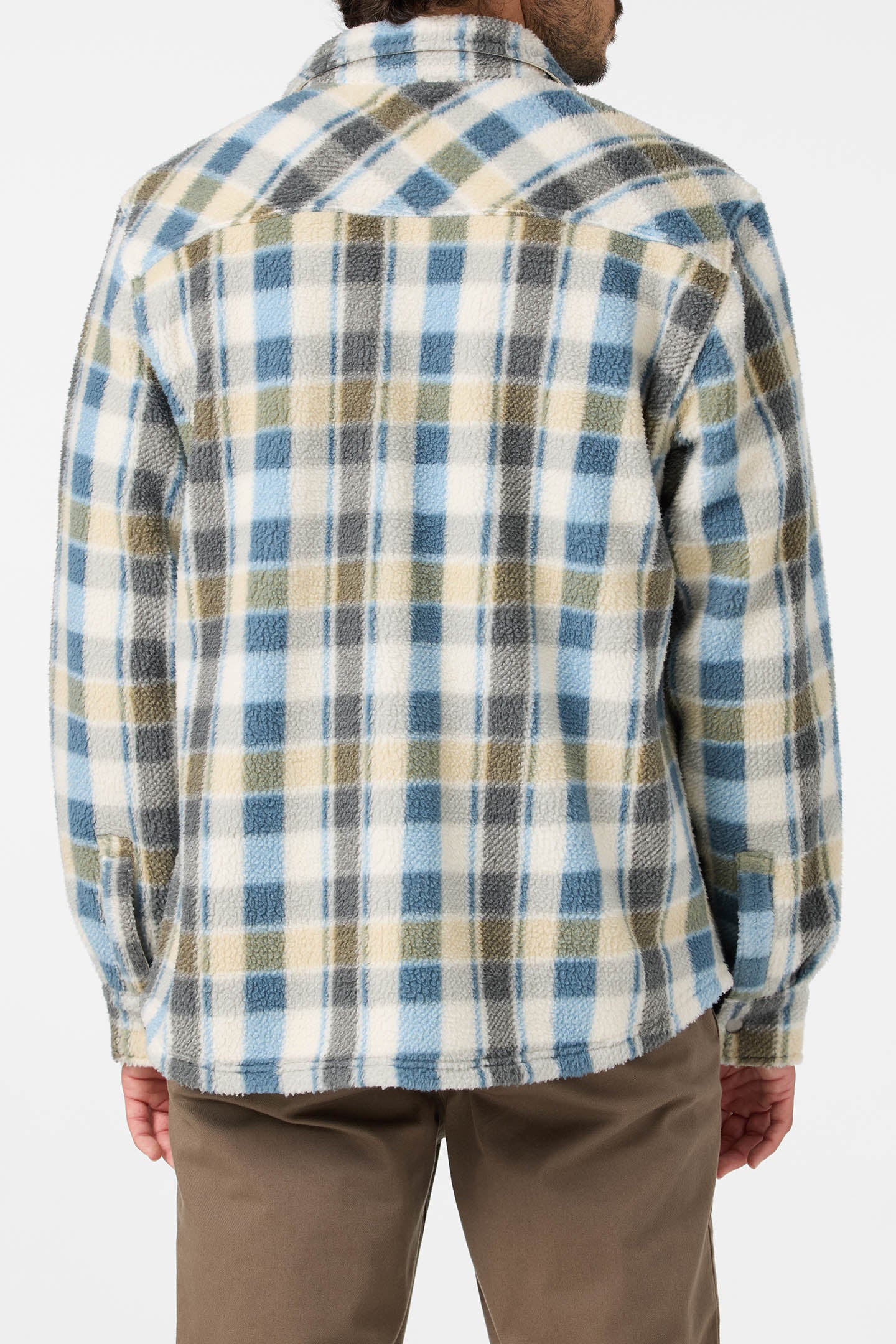 Glacier Plaid High Pile Shirt